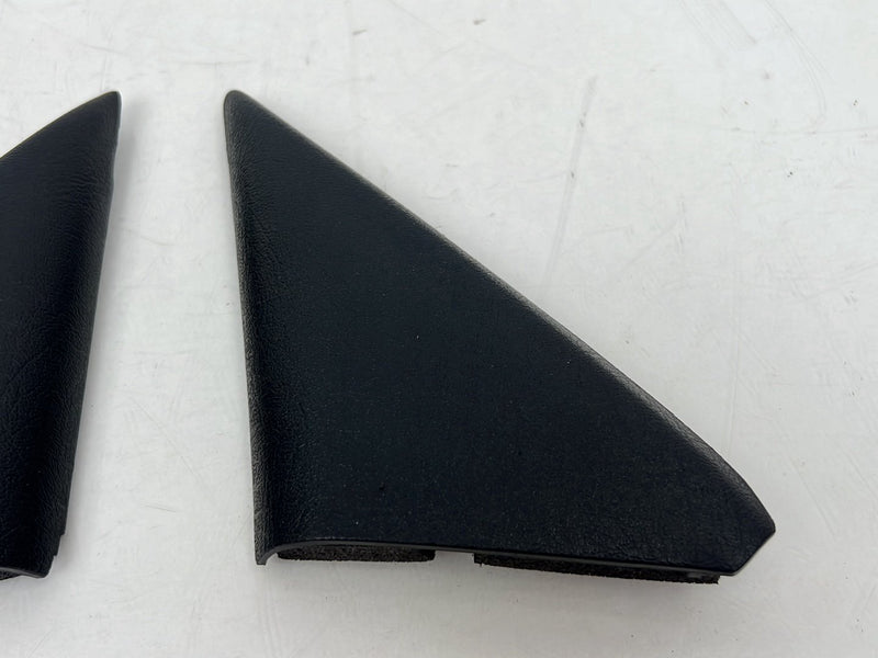 1993-1997 Volvo 850 Interior Left & Right Corner Door Mirror Trim Pair OEM