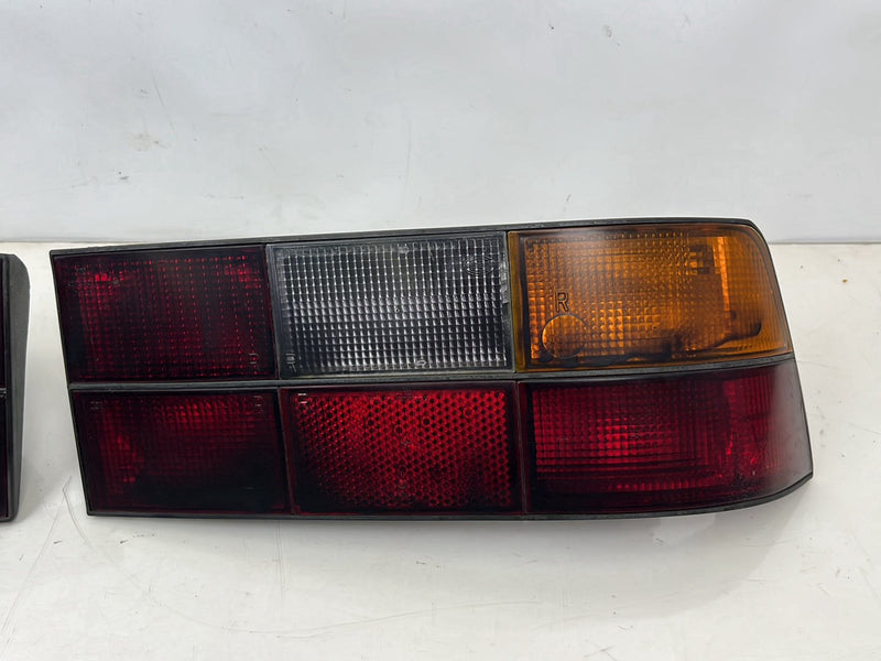 1983-1985 Porsche 944 Smoked RH LH Tail Light Lamp Pair OEM #5539EM