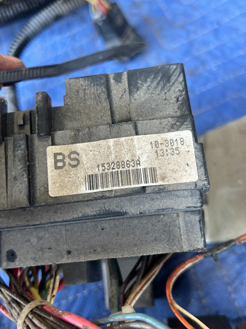 1999-2002 Chevy Silverado GM Fuse Box to Dashboard Wiring Harness OEM #1850CN