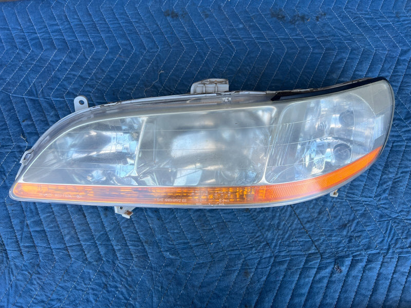 1998-2002 Honda Accord Front Headlight Pair LR RH Lens + Assembly #1989CN