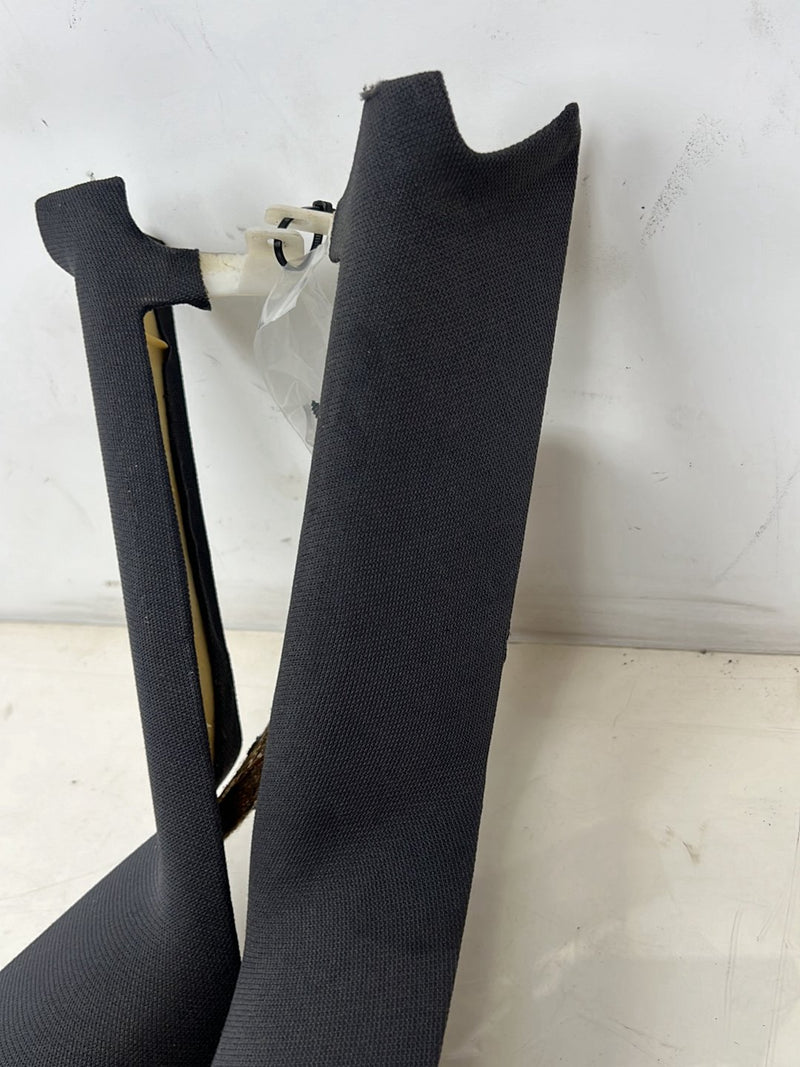 1996-2003 Audi S8 D2 A8 Rear Left & Right C Pillar Trim Pair Black OEM #6382EM