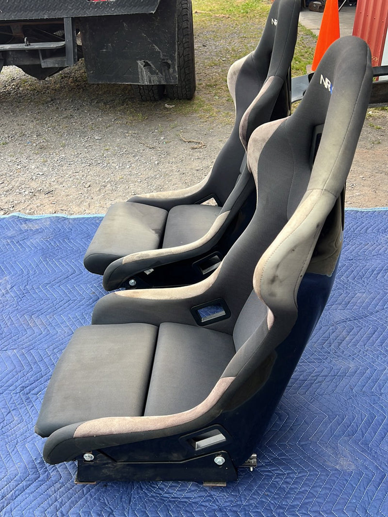 1983-1985 Porsche 944 Front Left Right NRG Racing Bucket Seat Pair OEM #5717EM