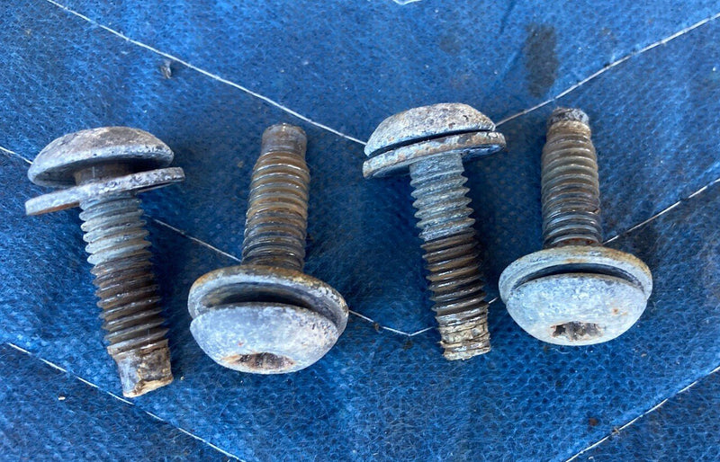 1997-2002 Jeep Wrangler TJ Hood Hinge Bolts Hardware Set OEM #3247M