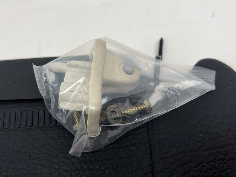 #5319EM1975-1980 Volvo 244 240 White Sun Visor Pair w/ Clips 10258016 OE #5319EM