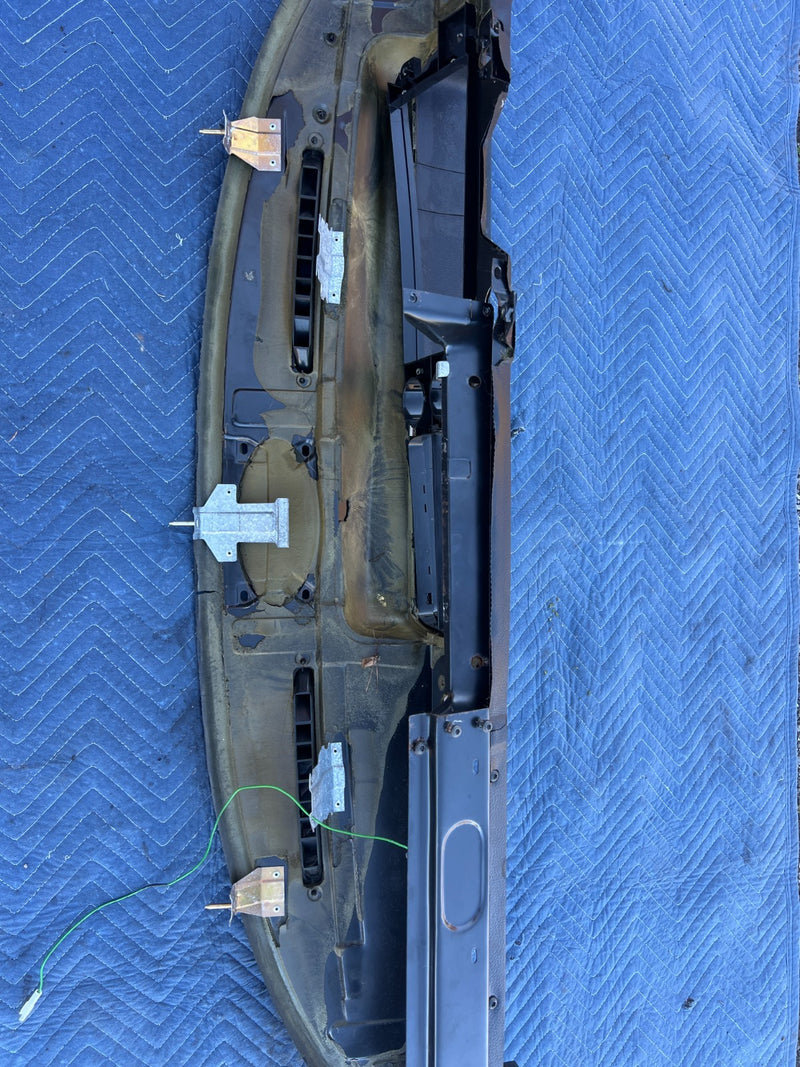 1986-1993 Volvo 240 244 Sedan Complete Dashboard Dash Assembly Black OEM #4292EM