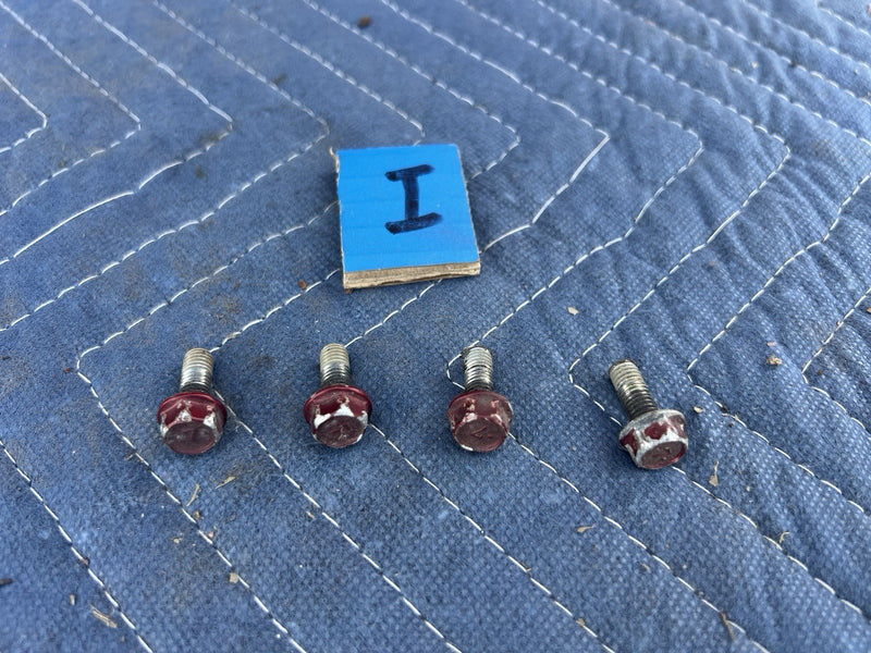 2006-2012 Mitsubishi Eclipse 2.4L Trunk Deck lid Hardware Bolts OEM #3516M