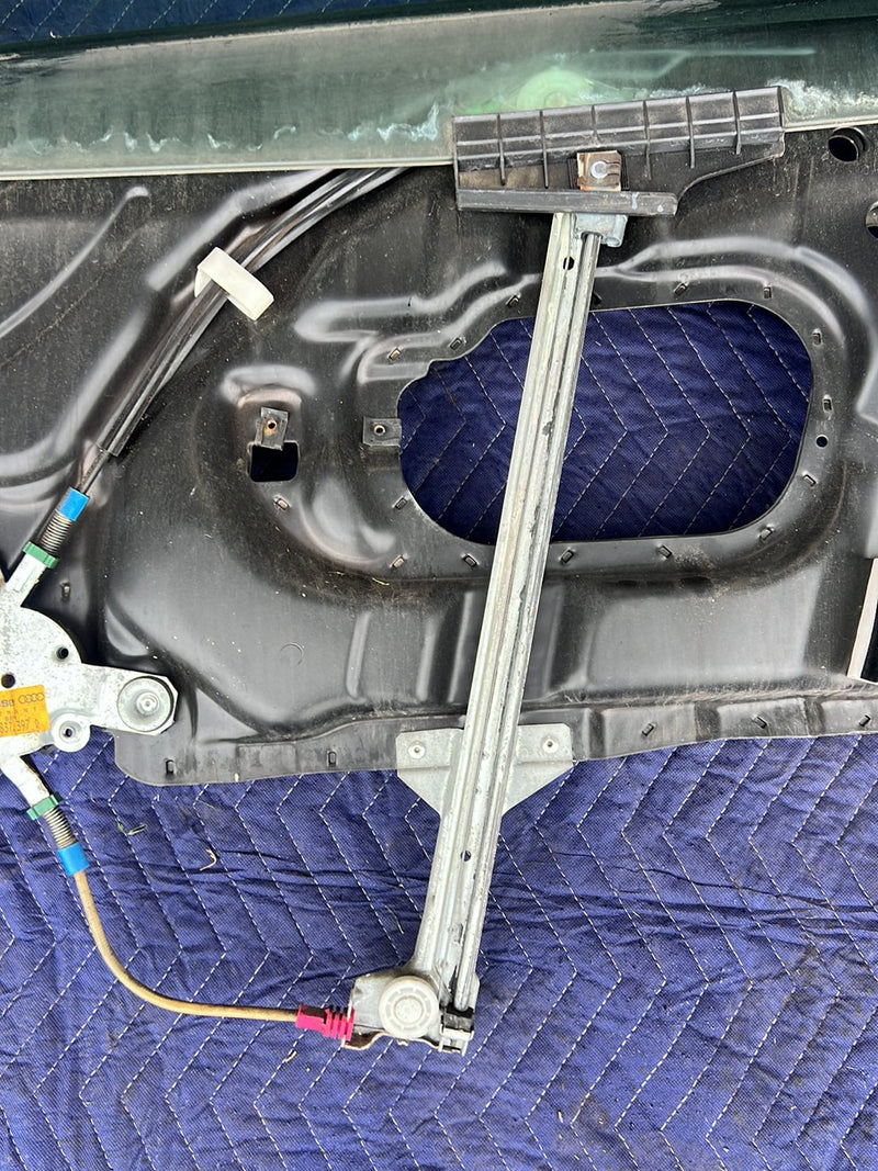 1996-2003 Audi S8 D2 A8 Front Left Door w/ Window Glass & Actuator OEM #6367EM