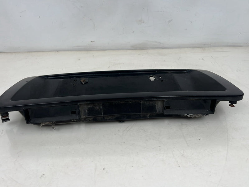2001-2003 Audi S8 D2 A8 Rear Bumper License Plate Bracket Mount Black OEM #6108EM