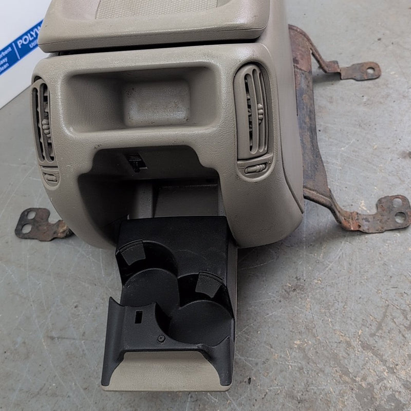 1999-2002 Chevrolet Suburban Center Console Assembly With Mounts OEM
