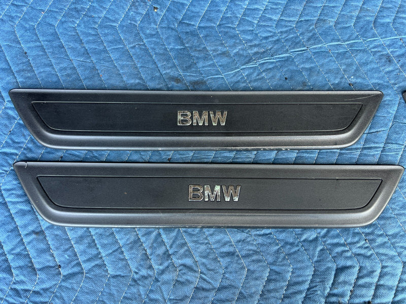 2011-2017 BMW X3 F25 Front Rear Right Left Door Sill Scuff Plate Trim OEM#2225EM