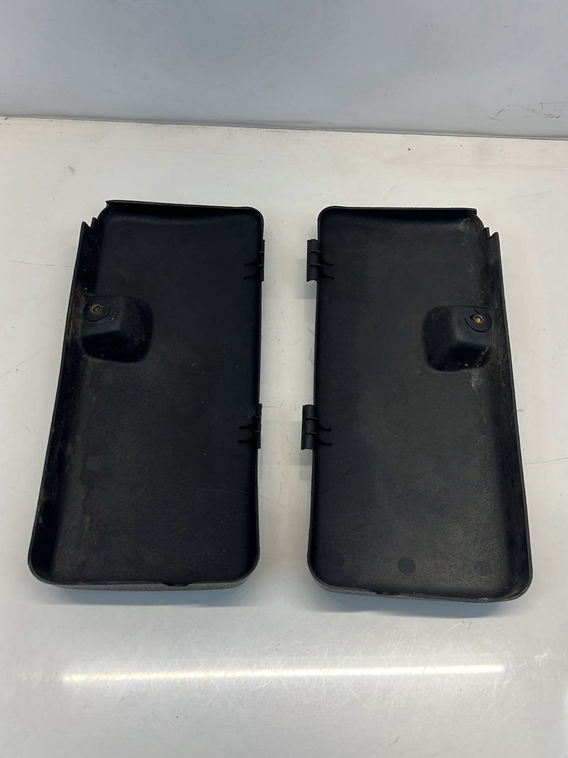 1975-1980 Volvo 244 240 Tail Light Trim Access Panel Trim Pair Black OEM #5267EM