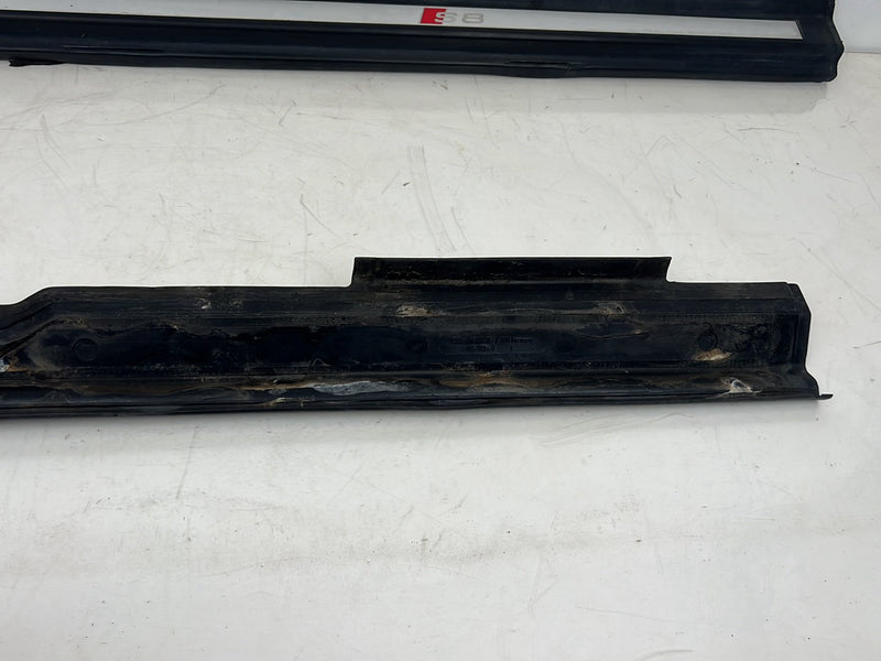 1996-2003 Audi S8 D2 A8 Lower Driver Left Rocker Panel Trim Black OEM #6568EM