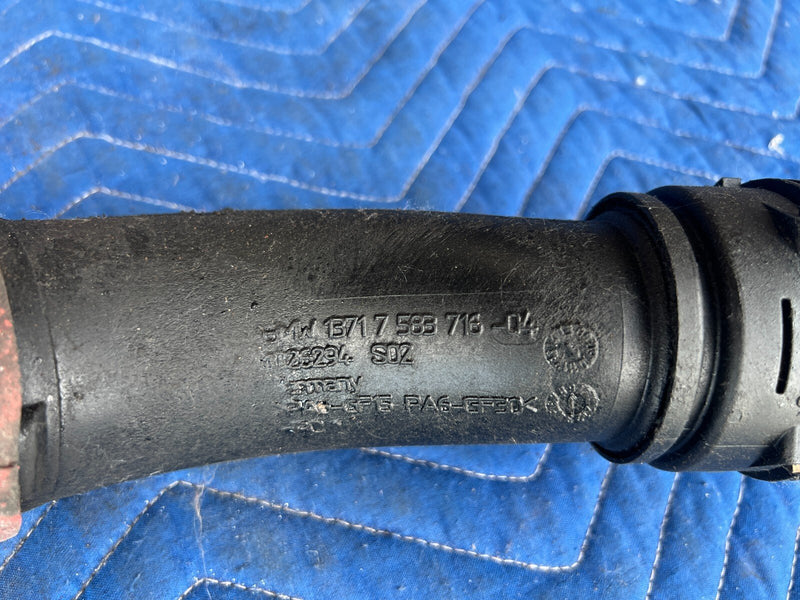 2011-2013 BMW X5 X5M E70 Turbo Intercooler Air Intake Hose Tube Pipe OEM #2120EM