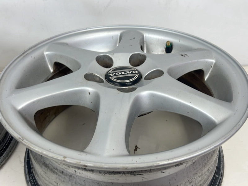1998-2000 Volvo V70 S70 6 Spoke 15" Alloy Wheel Rim Set of 4 9173713 OEM
