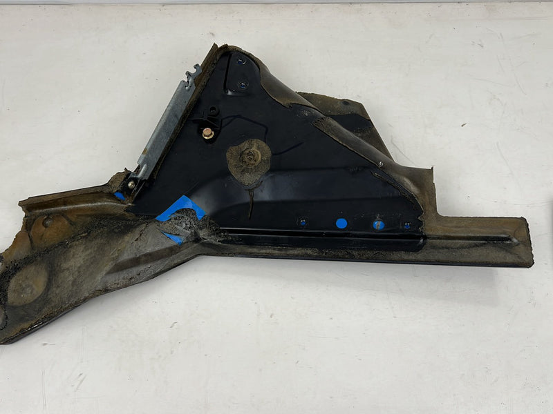 1990-1992 Volvo 740 745 940 Right Left Center Console Trim Black Pair OE #5866EM