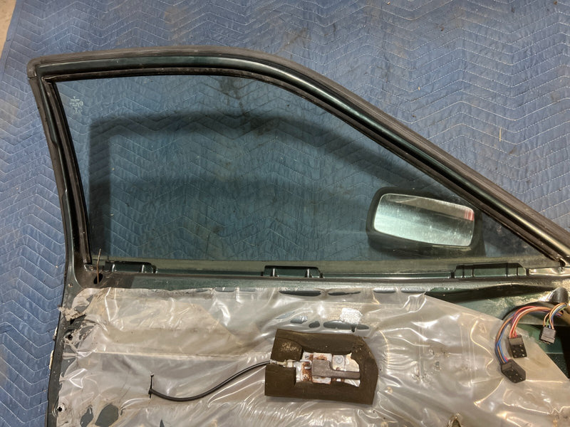 1983-1985 Porsche 944 Green Front Driver Left LH Door Panel Assembly OEM #2508EM