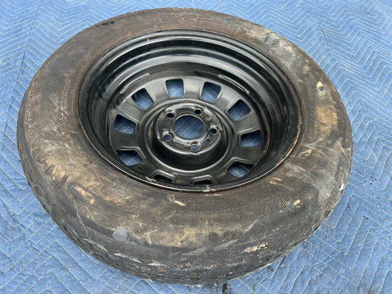 1986-1993 Volvo 240 244 Sedan Spare Tire Emergency Donut 1329537 OEM #4210EM