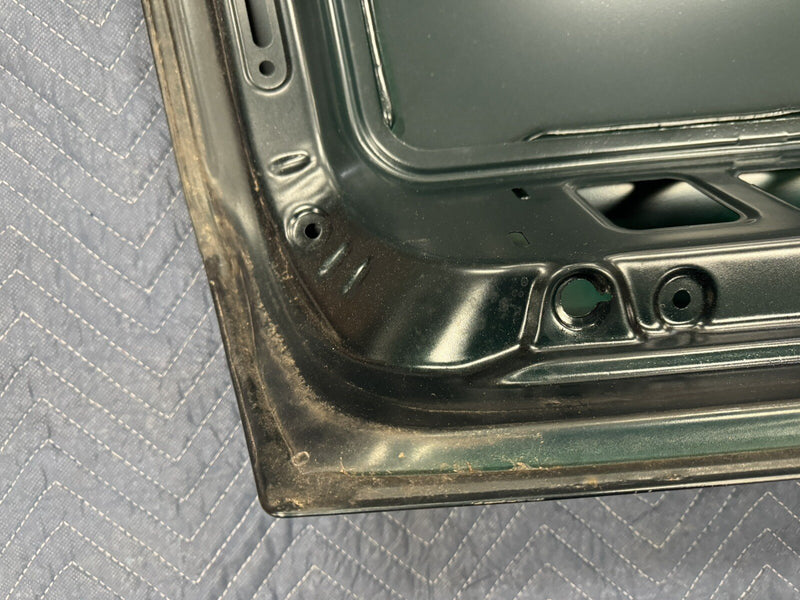 1986-1994 BMW 7 Series E32 Deck Lid Trunk Panel Green Hatch Rear OEM #1075M
