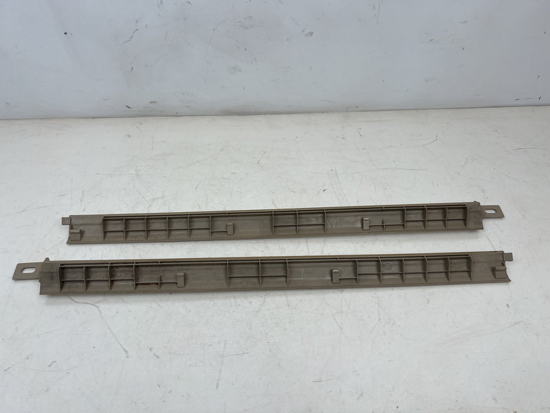 1992-1997 Volvo 850 850R Rear B to C Pillar Overhead Trim Pair Tan OEM #6792EM