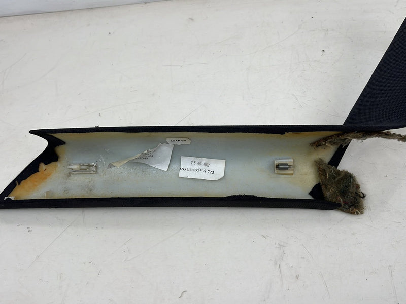1996-2003 Audi S8 D2 A8 Rear Left & Right C Pillar Trim Pair Black OEM #6382EM