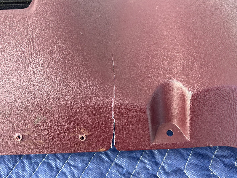 1995-1999 Chevrolet Silverado GMC Driver LH Knee Bolster Trim Maroon OEM #5489EM