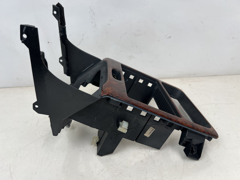 1998-2000 Volvo S70 V70 XC Dash Center Radio Surround Trim Wood Grain OE #6838EM