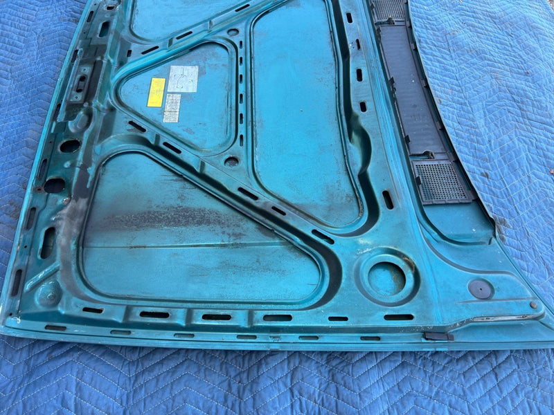 1985-1992 Volkswagen Golf Hood Engine Bonnet Green OEM
