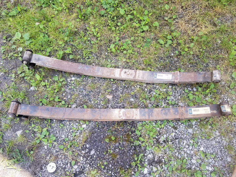 1992-2007 Ford E150 E250 E350 Extended Van Rear Leaf Spring Pair OEM #6506EM