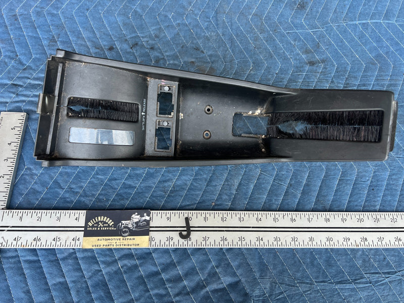 1989-1995 Volvo 740 940 Center Console Insert Trim Panel Shift Bezel OEM #3734EM