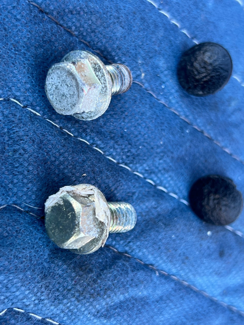 1986-1993 Volvo 240 244 Sedan Front Driver Left Seat Bolt Hardware OEM #4324EM