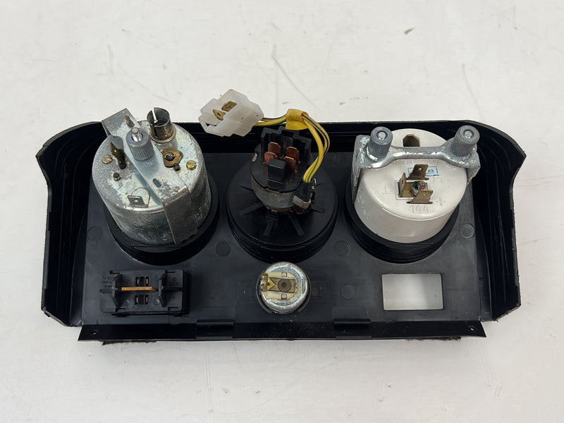 1983-1985 Porsche 944 Center Console Gauge Cluster HVAC Climate Clock OEM #5544EM