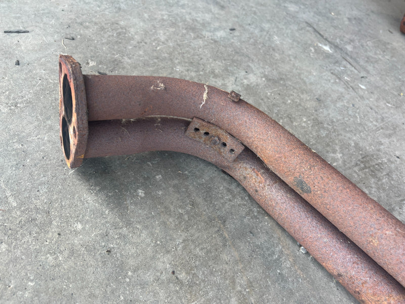1967-1974 Volvo 140 142 144 145 Exhaust Down Pipe Header Assembly OEM #4899EM