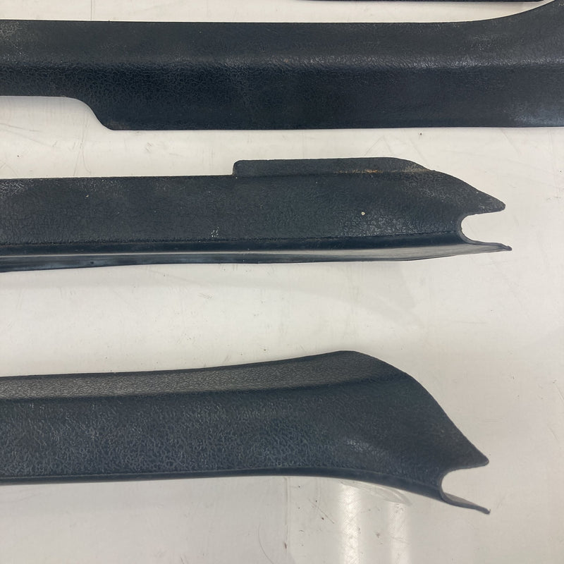 1981-1985 Volvo 240 245 Scuff Plate Set of 4 1202799 1202800 1202801 1202802 OEM