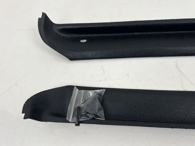 1975-1980 Volvo 244 240 Front Left Right A Pillar Trim Black 1204581 OEM #5411EM