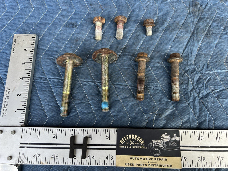 1998-2003 Jaguar XJR XJ8 X308 Rear Subframe Bolt Set Hardware OEM #4729E