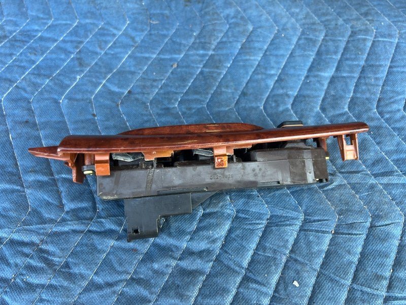 2003-2008 Toyota Corolla Front Driver Master Door Window Switch Wood OEM #3338EM