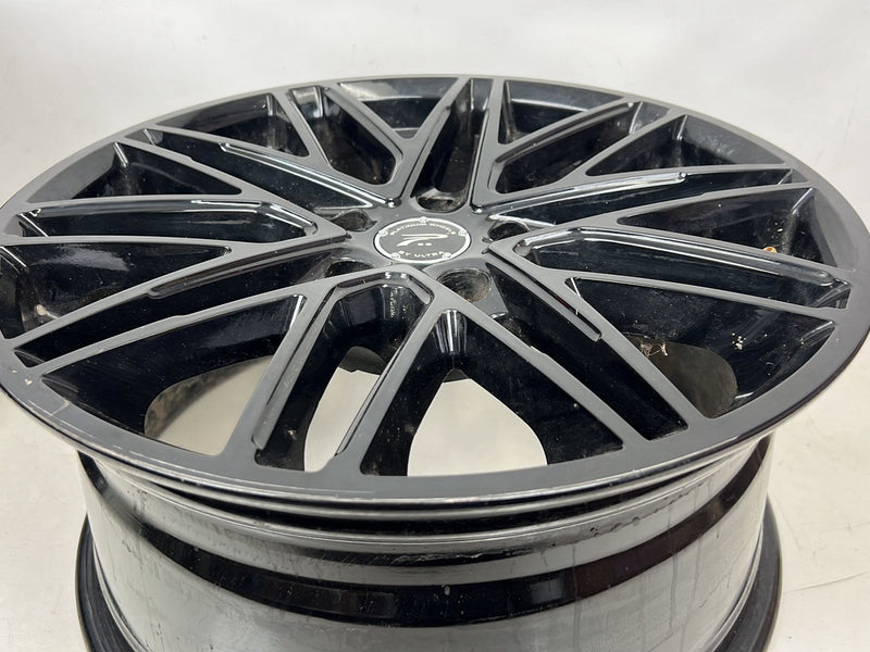 2004-2007 Volvo S60R V70 Platinum by Ultra 17x8" Wheel Pair Gloss Black OEM #5829EM