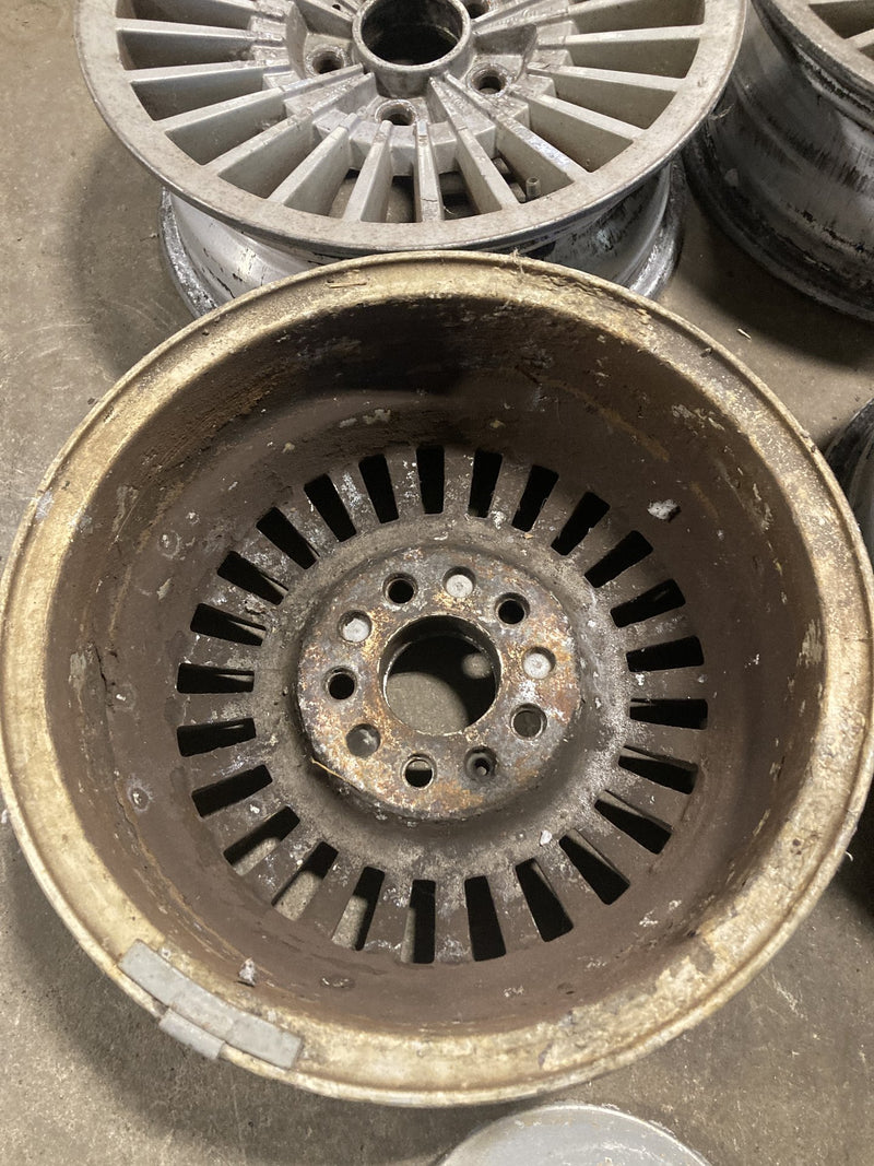 1981-1985 Volvo 240 245 Wheel Set Corona Alloy Turbine 1272200 OEM