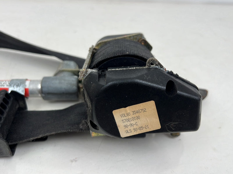 1990-1992 Volvo 740 745 940 Front Driver Left Seat Belt Retractor w/ Bolts OEM #5839EM