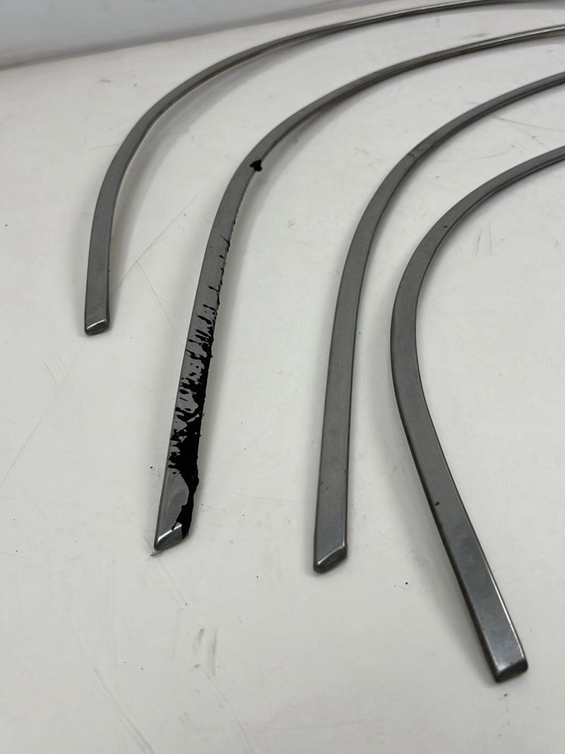 1975-1980 Volvo 244 240 Sedan Wheel Well Arch Trim Chrome Set OEM #5353EM