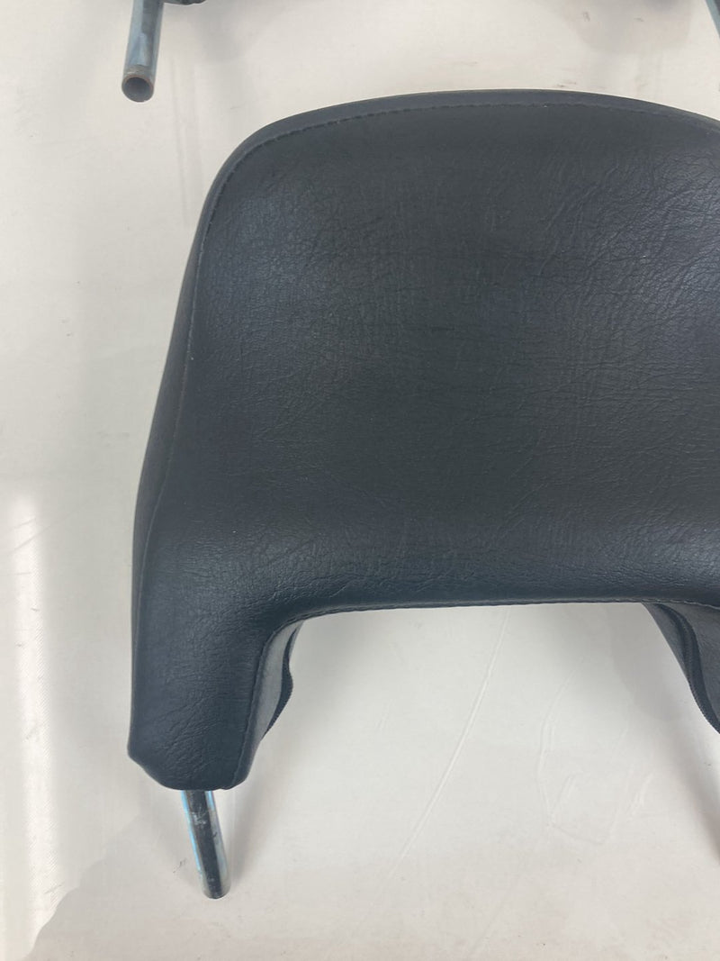 1989-1995 Volvo 940 944 Front Right & Left Black Headrest Pair OEM #6392EM