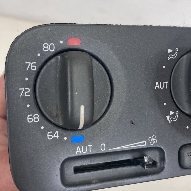1998-2000 Volvo V70 S70 Dash Heat HVAC Climate Control Switch Panel OEM #TEST
