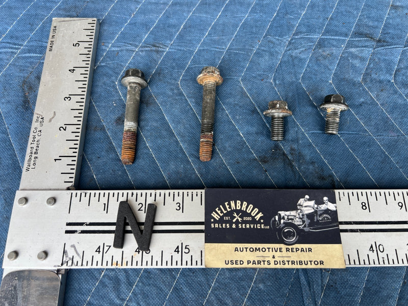 1989-1995 Volvo 740 940 Sedan Driver LH Seat Mounting Bolt Hardware OEM #3785EM