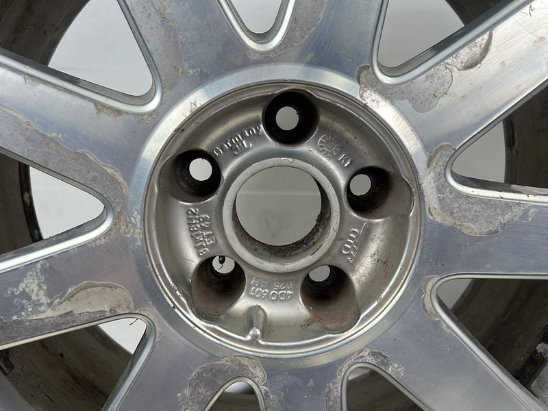 1996-2003 Audi S8 D2 A8 18" 9-Spoke Alloy Wheel Rim Set 8Jx18 OEM #6372EM