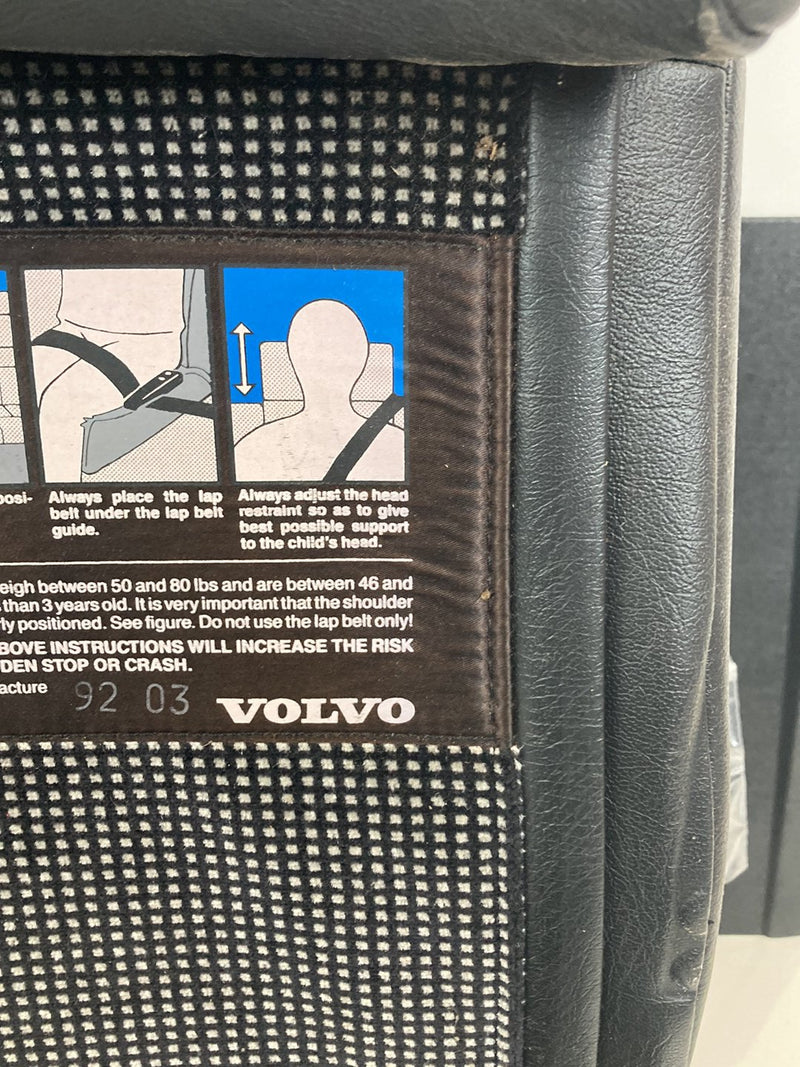 1992 Volvo 940 944 - Rear Seat
