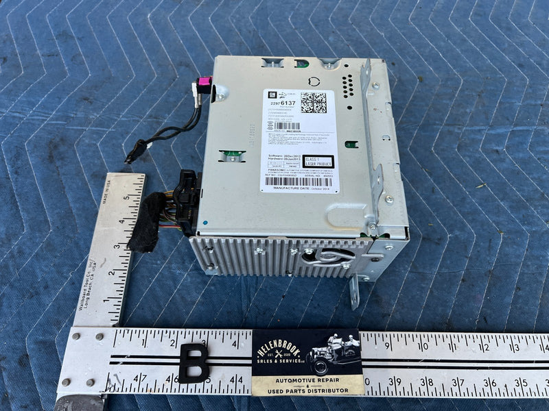 2012-2015 Chevy Cruze XM Satellite Radio CD Head Unit 22976137 OEM #2199CN