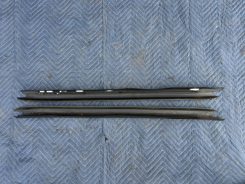 1967-1974 Volvo 140 142 Front Left & Right Door Sill Trim Scuff Plate OE #4978EM