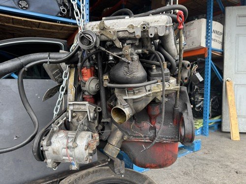1975-1982 Volvo B21 4 Cylinder Red Block Engine *Running* K Jet Early OEM #4398E