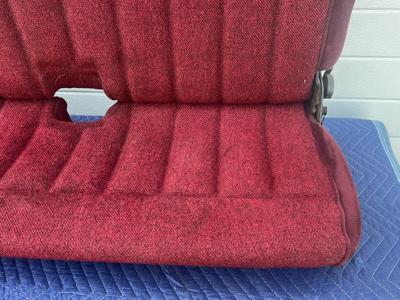 1998-1994 Chevrolet Silverado GMC Ext Cab Rear Bench Seat Maroon OEM #5531EM