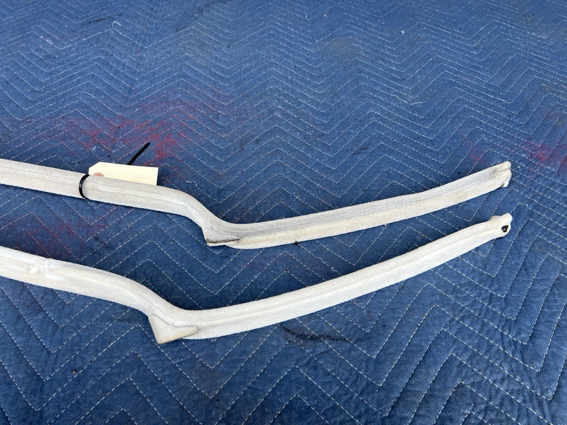 1980-1985 Cadillac Seville Door Sill Surround Trim White GM OEM #3376M